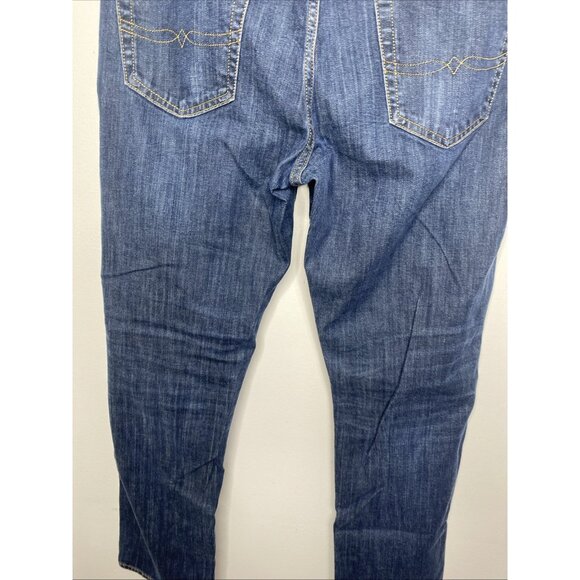 Lucky Brand Mens 34 x 30 410 Athletic Slim Leg Stretch Denim Jeans Medium Wash - Picture 7 of 13